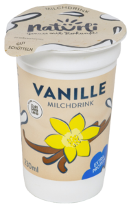 13026 Proteinmilch Vanille, Becher 230 ml freigestellt