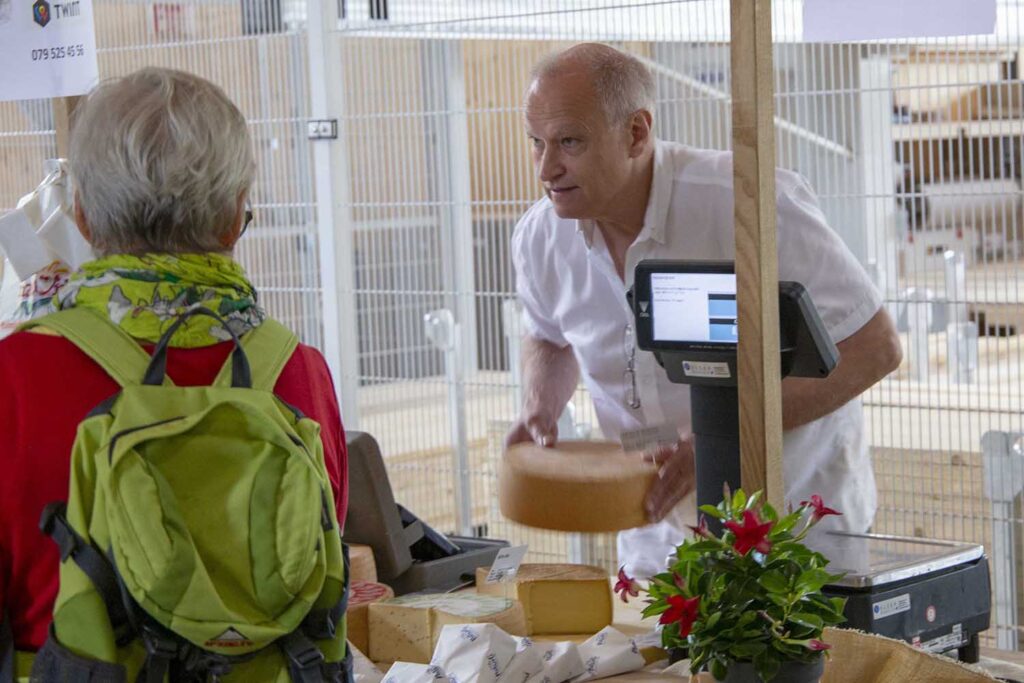 Mercato del formaggio - Stephan Bühler, Käserei Gähwil